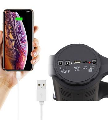 Ліхтар-прожектор акумуляторний YAJIA YJ-2886 5W + 22 SMD, 5500 мА&middot;год