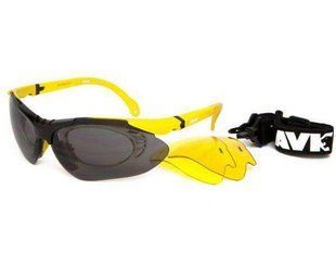 Окуляри велосипедні AVK Esplosivo Yellow