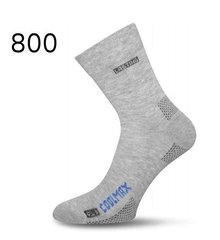 Літні трекінгові шкарпетки Lasting OLI 800, Світло-сірий, S (34-37)