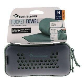 Походное полотенце Sea to Summit Pocket Towel M 50*100 Sage