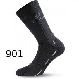 Шерстяные треккинговые носки Lasting WLS 901 черные