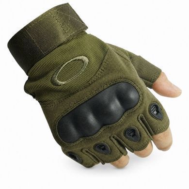 Перчатки тактические беспалые Oakley Turkey олива