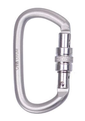 Овальний сталевий карабін First Ascent Ovum Keylock 30 кН