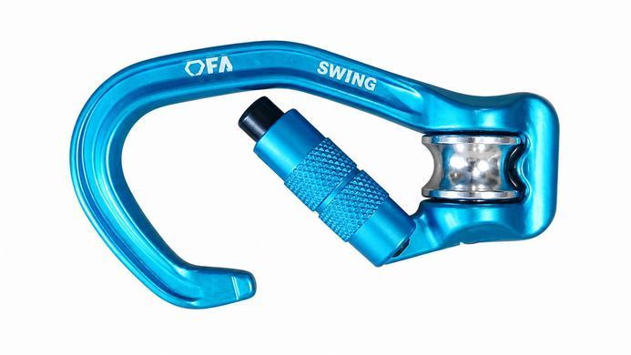 Карабин со встроенным блоком-роликом First Ascent Swing