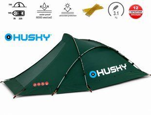 Палатка двухместная с дюралевыми дугами Husky Flame 2