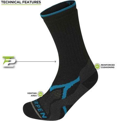 Трекінгові шкарпетки Lorpen T2MME T2 Men Midweight Hiker Eco