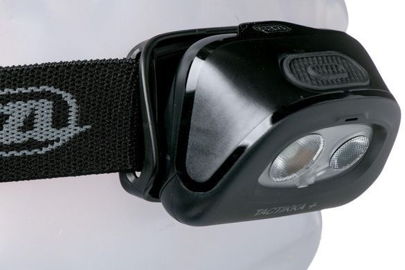 Фонарь налобный Petzl Tactikka + (350Лм) с красным светом Black