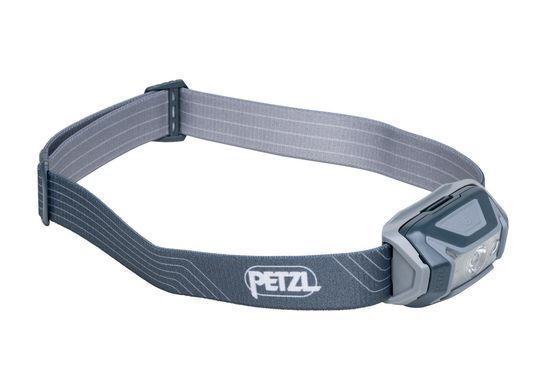 Ліхтар налобний Petzl Tikka (350Лм) New з червоним світлом, Сірий