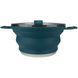 Каструля силіконова Tribe Collapsible Pot 2,5 л , Синій