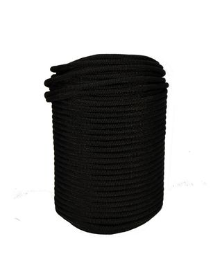 Мотузка кольорова статична Кані 48 клас 10 мм -50 м (шнур поліамідний)