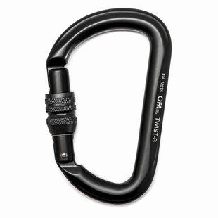 Карабин дюралевый First Ascent Twist B grey