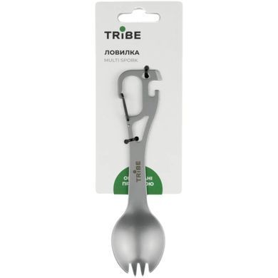 Ловилка Tribe Multi Spork сталева, Сірий