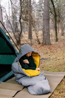 Спальник пуховый Tribe Down 800 Regular T-CH-0009-grey-L
