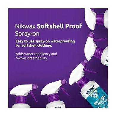 Водоотталкивающий спрей Nikwax Softshell proof Spray-on 300 мл