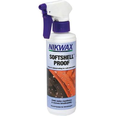 Водовідштовхувальний спрей Nikwax Softshell proof Spray-on 300 мл