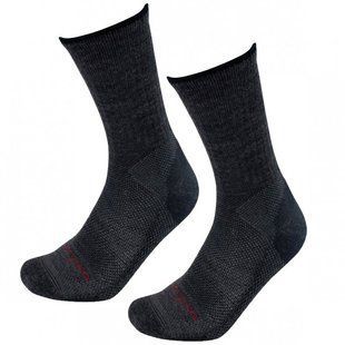 Трекінгові шкарпетки вовняні Lorpen T2W 737 charcoal ( 2 пари) L (43-46)