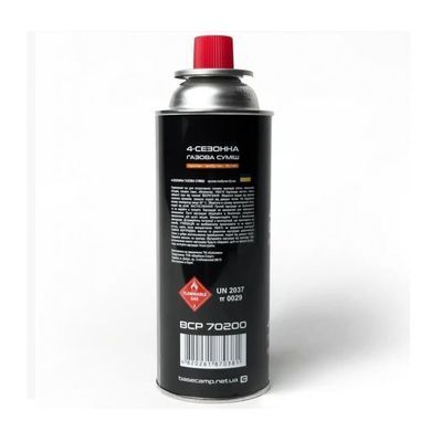 Газовый баллон цанговый BaseCamp 4 Season Gas 220 г