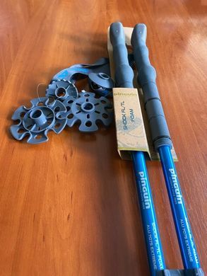 Треккинговые палки Pinguin Shock FL/TL Foam blue