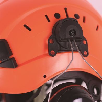 Навушники First Ascent Earmuff на каску Vysotnik 2, Чорний