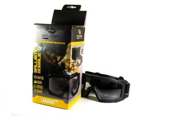 Venture Gear Tactical LOADOUT (clear) - очки-маска защитная с уплотнителем