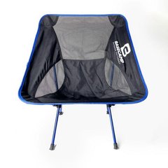 Кемпінгове крісло BaseCamp Compact, 50x58x56 см, Black/Blue, Чорно-синій