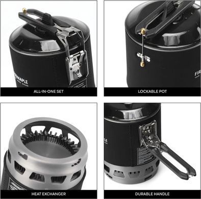 Интегрированная система приготовления пищи Fire Maple FMS X3 black