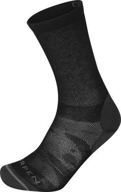 Літні трекінгові шкарпетки Lorpen CICE Liner Fresh Eco, Чорний, M (39-42)