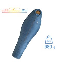 Пуховий спальник Turbat Kuk 500 (0°C/-6°C/-23°C) 195 см