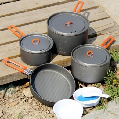 Набор посуды Fire Maple Feast 5 Orange (4-5 чел.)