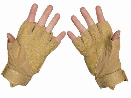 Перчатки тактические беспалые Oakley Turkey koyot