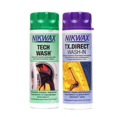 Набор Nikwax Twin Pack (Tech wash 300 мл + TX Direct 300 мл)