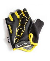 Велоперчатки Lynx Race, black/yellow S