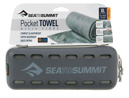 Рушник туристичний Sea to Summit Pocket Towel XL 150 x 75 Sage